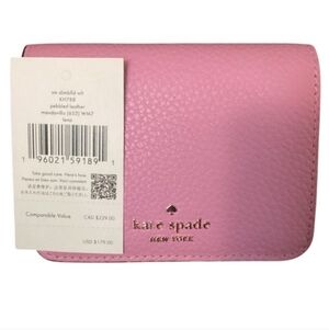 Kate Spade Lena Small Bifold Wallet in Mandavilla, NWT